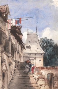 ルーアン修道院 作： Richard Parkes Bonington
